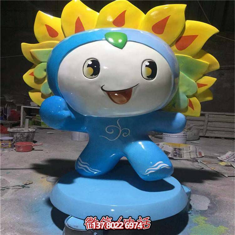 玻璃鋼卡通人物雕塑，點亮游樂場的歡樂