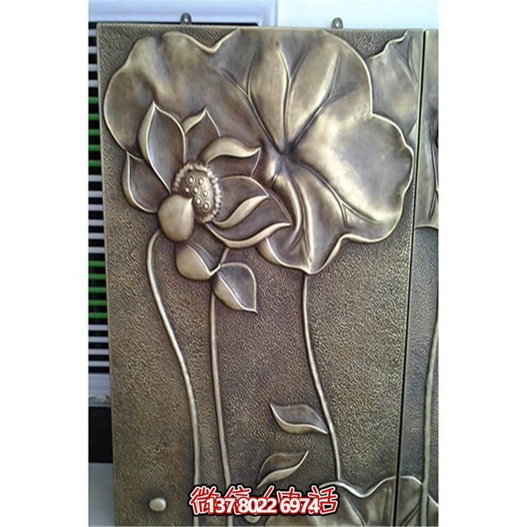 品質生活，精致家居——荷葉荷花系列銅雕擺件