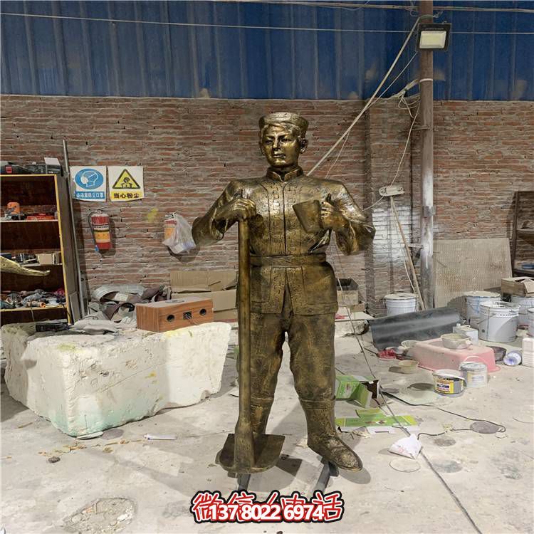 藝術玻璃鋼人物雕塑，點綴園林景觀