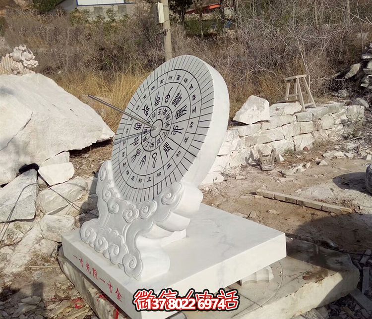 精致日晷雕塑，為你的戶外景區(qū)帶來創(chuàng)意石雕裝飾