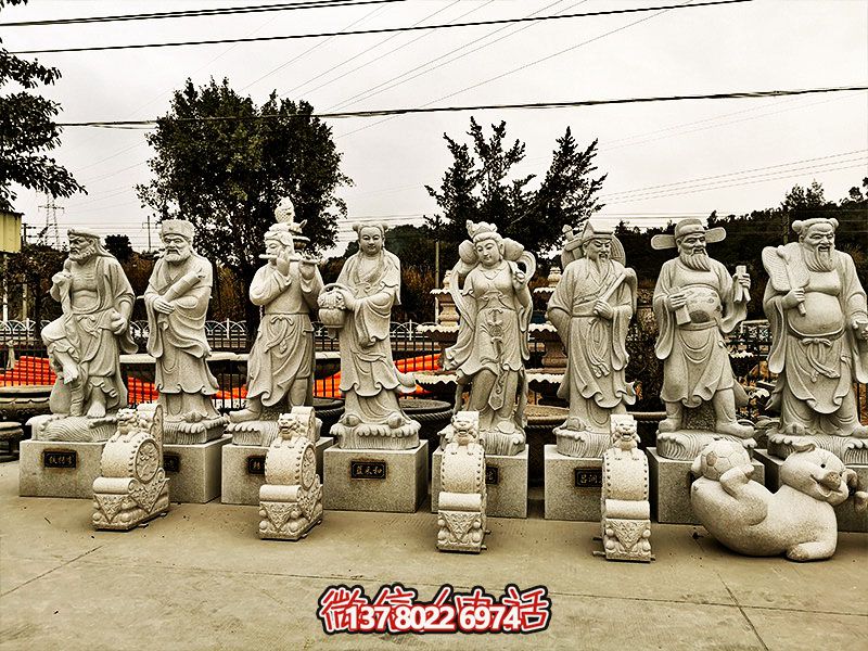 游覽大理古城，欣賞至尊神佛石雕八仙雕塑