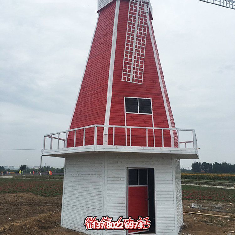 大型戶外不銹鋼風(fēng)車雕塑